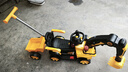 星帕挖掘機可坐人可挖土2-9歲兒童電動(dòng)車(chē)挖土機玩具3-6歲男孩生日禮物 頂配【全電動(dòng)+推桿+遙控+拖斗】 大型遙控挖機小孩寶寶電動(dòng)車(chē) 曬單實(shí)拍圖