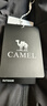 駱駝（CAMEL）羽絨馬甲冬季輕薄羽絨服短款外套男M13CAEC013D 幻影黑   XL    曬單實(shí)拍圖