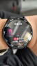 華為（HUAWEI）手表WATCH GT 6【國補15%】運動(dòng)智能兩周續航藍牙通話(huà)體溫心率血氧健康監測送男女士朋友禮物5pro 46mm雅丹黑【皮表帶+貼膜】 曬單實(shí)拍圖