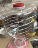 IL礦泉水大桶空桶塑料桶酒桶食品級塑料酒壺裝白酒20斤5L10升透明 20l40斤方桶加厚款1個(gè) 曬單實(shí)拍圖