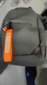 回力新款斜挎包男士大容量單肩背包多功能平板胸包防潑水休閑旅游包 灰色升級款【可放11英寸平板】 曬單實(shí)拍圖