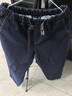 蓋璞男裝春季款棉質(zhì)搭扣松緊挺括無(wú)彈中腰錐形牛仔褲長(cháng)褲720852 曬單實(shí)拍圖