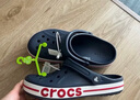 卡駱馳（CROCS）貝雅卡駱班洞洞鞋|205089 深藍/辣椒紅-4CC   43 (270mm)   曬單實(shí)拍圖