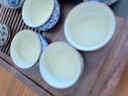 不拙汝窯茶具整套高檔功夫茶具辦公用家庭用青花瓷蓋碗14入泡茶套裝 曬單實(shí)拍圖