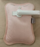 彩虹暖腳寶電熱暖腳神器充電熱水袋辦公室捂腳暖寶寶可拆洗 粉色 曬單實(shí)拍圖