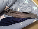 浪莎（LangSha）10A抗菌純棉秋褲男保暖褲秋冬超薄款寬松打底褲線(xiàn)褲襯褲新疆高端 【碳灰+藏青】· 10A抗菌彈力棉 XL /175 曬單實(shí)拍圖