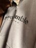 Abercrombie & Fitch美式經(jīng)典LOGO抓絨百搭連帽拉鏈衛衣外套25秋冬男裝175-5420 深灰色 L (180/108A) 曬單實(shí)拍圖
