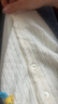beanpole【新品】100%棉濱波2026春季女士新年風(fēng)匹馬棉絞花針織衫 米白 M 165/88A 曬單實(shí)拍圖