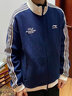 李寧開(kāi)衫立領(lǐng)衛衣男女新款挺括有型寬松雙拉鏈刺繡運動(dòng)外套AWDW511 曬單實(shí)拍圖