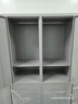 異彩年華鋼制四門(mén)更衣柜員工鐵皮儲物柜子帶鎖宿舍六門(mén)換衣存包柜工廠(chǎng)鞋柜 四門(mén)更衣柜(整體發(fā)貨，破損包賠) 加厚款 曬單實(shí)拍圖