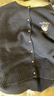 茵曼萌趣刺繡拉毛針織開(kāi)衫2025秋女裝新款長(cháng)袖毛衣外套 深藍色 L 曬單實(shí)拍圖