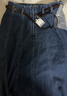 UR2025秋季新款女裝復古休閑百搭腰帶裝飾牛仔半裙UWM850200 曬單實(shí)拍圖