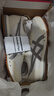 Onitsuka Tiger鬼塚虎男女款慢跑鞋輕便潮流舒適休閑鞋子時(shí)尚運動(dòng)鞋DUALIO 米色/灰色 41.5 曬單實(shí)拍圖