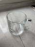 樂(lè )美雅玻璃杯咖啡杯耐熱微波爐可用耐高溫泡茶杯鋼化把杯380ml*2 曬單實(shí)拍圖