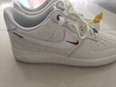 耐克NIKE男空軍一號AF1 AIR FORCE1馬年限定款 運動(dòng)鞋IQ1119-011白44 曬單實(shí)拍圖