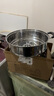 蘇泊爾SUPOR 蒸鍋真味鮮不銹鋼雙層復底28cm蒸魚(yú)鍋加高鍋蓋蒸籠EZ28BS04 曬單實(shí)拍圖