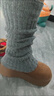 科爾洛克【真羊毛】堆堆襪秋冬顯瘦日系y2k日系保暖腿套搭雪地靴襪套深灰 曬單實(shí)拍圖