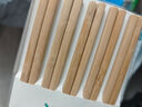 雙槍?zhuān)⊿uncha）筷子 創(chuàng  )意家用酒店竹制雕刻筷無(wú)漆無(wú)蠟竹筷 20雙竹筷（4包） 曬單實(shí)拍圖