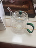 綠昌明茶壺泡茶玻璃煮茶壺辦公家用功夫茶具帶過(guò)濾加厚耐熱泡茶壺 曬單實(shí)拍圖