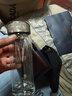 寶菲尼鵝蛋杯男士雙層純鈦玻璃杯保溫高檔個(gè)人專(zhuān)用泡茶杯水晶高端水杯子 直身杯身-白色380ml1只 曬單實(shí)拍圖