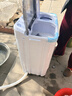 小鴨【官方店】半自動(dòng)洗衣機迷你小型波輪大容量租房宿舍家用雙桶雙缸分區脫水甩干老式強力去污 8.5KG  洗5.5+脫3.0+強勁電機終身聯(lián)保 雙缸 曬單實(shí)拍圖