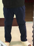羅蒙（ROMON）休閑褲男春季商務(wù)褲子男士時(shí)尚直筒褲寬松百搭男褲 藏藍色 40 曬單實(shí)拍圖