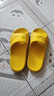 樸西小鴨子涼拖鞋春夏新款浴室防滑EVA居家拖鞋情侶 小黃鴨  39-40 曬單實(shí)拍圖