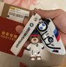 百車(chē)達適用寶馬鑰匙套325li新X2X3X5X1三系ix1刀鋒1系五530扣330li3殼女 B款【運動(dòng)白】+升級公仔 曬單實(shí)拍圖