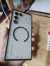 紐致適用努比亞紅魔11Air手機殼新款金屬邊框彈扣保護套magsafe磁吸透明磨砂背板散熱超薄防摔男女外殼 升級彈扣【氣質(zhì)銀】金屬邊框--Magsafe磁吸圈 紅魔11 Air 曬單實(shí)拍圖