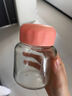 迷你水杯玻璃小奶杯咖啡牛奶便攜外帶高顏值胖胖可愛(ài)杯子女大肚杯 胖胖杯【粉色】300ml 1只 曬單實(shí)拍圖
