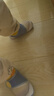 卡特兔童鞋嬰兒學(xué)步鞋春夏兒童涼鞋軟底網(wǎng)面寶寶鞋男女童幼兒園室內鞋 白藍 21 內長(cháng)13.0cm 腳長(cháng)12.0-12.5 曬單實(shí)拍圖