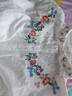 暖喬全棉雙層棉紗襯衫女長(cháng)袖韓版寬松春秋文藝刺繡小清新內搭純棉襯衣 白色 M（95-120斤） 曬單實(shí)拍圖