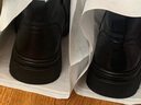 紅蜻蜓馬丁靴秋季新款男鞋厚底牛皮系帶短靴英倫復古機車(chē)靴WTD35001 黑色 44 曬單實(shí)拍圖