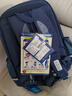 牛津大學(xué)（University of Oxford）書(shū)包男兒童書(shū)包女小學(xué)生3-6年級雙肩背包減負英倫風(fēng) X1092深藍/紅 曬單實(shí)拍圖