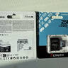 金士頓（Kingston）256GB TF（MicroSD）存儲卡 內存卡U3 V30 A2 4K適配大疆Pocket 3/Action 5/無(wú)人機/運動(dòng)相機/監控 曬單實(shí)拍圖