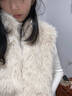 妙戀多百搭馬甲坎肩外套女氛圍感不挑身高仿外穿狐貍毛小清新秋冬外套 淺杏色【高氣質(zhì)】加厚版 M 【建議95-115斤】 曬單實(shí)拍圖