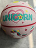 趣然兒童玩具彈力小皮球籃球5號3男女孩嬰幼兒2寶寶禮物6-10歲14歲1-3 3號籃球-獨角獸款【1-6歲孩子】 曬單實(shí)拍圖