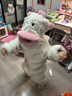 莫貝海冬季新款寶寶搞怪頭發(fā)家居服小丑魚(yú)男女童卡通加厚睡衣睡袍 兒童白頭魚(yú)連體服【正版面料】 L 120-130cm 44-55斤 曬單實(shí)拍圖