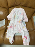 babycare兒童春夏分腿睡袋清爽吸濕透氣長(cháng)袖6層哆咔花園90碼-85-95cm 曬單實(shí)拍圖