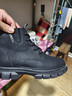 公牛世家【張若昀同款】馬丁靴男秋冬季新款增高登山鞋子休閑高幫工裝靴子 曬單實(shí)拍圖