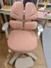 護童兒童學(xué)習椅兒童寫(xiě)字椅6-18歲學(xué)習椅家用書(shū)桌椅可升降調節靠背座椅 G985_妙想粉?帶腳踏 曬單實(shí)拍圖