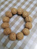自由說(shuō)老桃核手串男女款防驚嚇護身符核桃胡原籽桃木手鏈文玩佛珠手把件 老桃核手串 曬單實(shí)拍圖