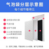 九千谷氣泡袋打包快遞袋泡沫袋信封袋防震服裝書(shū)本包裝袋復合珠光膜 25*35cm 【100個(gè)裝】 曬單實(shí)拍圖