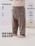 babylove嬰幼兒褲子睡褲春秋休閑男女寶寶家居褲純色打底褲保暖高腰秋褲 曬單實(shí)拍圖