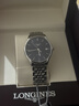 浪琴（LONGINES）瑞士手表 律雅系列 石英機械男表送男友新年送禮 L4.860.4.92.6機械35mm 曬單實(shí)拍圖