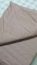MUJI柔軟洗棉被套套裝 床單式/雙人床用 粉色小格紋 水洗棉純棉學(xué)生兒童宿舍 曬單實(shí)拍圖