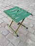 臻佑（Grsaed）馬扎折疊椅凳子便攜式釣魚(yú)旅行戶(hù)外露營(yíng)排隊加粗加寬加大號軍綠 曬單實(shí)拍圖