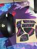 羅技（G） G502 HERO主宰者 有線(xiàn)鼠標 游戲鼠標 吃雞鼠標 電競鼠標宏編程可配重HERO引擎 禮盒送男友 G502H（耿鬼防滑貼）+耿鬼鼠標墊 曬單實(shí)拍圖