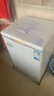 美的（Midea）無(wú)霜王冰柜100/143/200升低霜減霜家用冷藏凍保鮮柜節能省電一級能效臥式小型冷柜 [升級款]40度速凍·鋼板內膽 102L 102EMR 曬單實(shí)拍圖