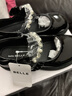 百麗（Belle）童鞋女童瑪麗珍鞋春季新款女孩公主鞋兒童時(shí)尚單鞋中大童皮鞋水鉆 黑色 30 適合腳長(cháng)約18.7-19.2cm 曬單實(shí)拍圖
